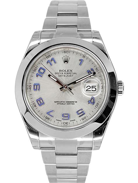 steel rolex datejust ii arabic|rolex datejust 41 arabic numerals.